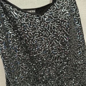 Express - Sequin top - EUC